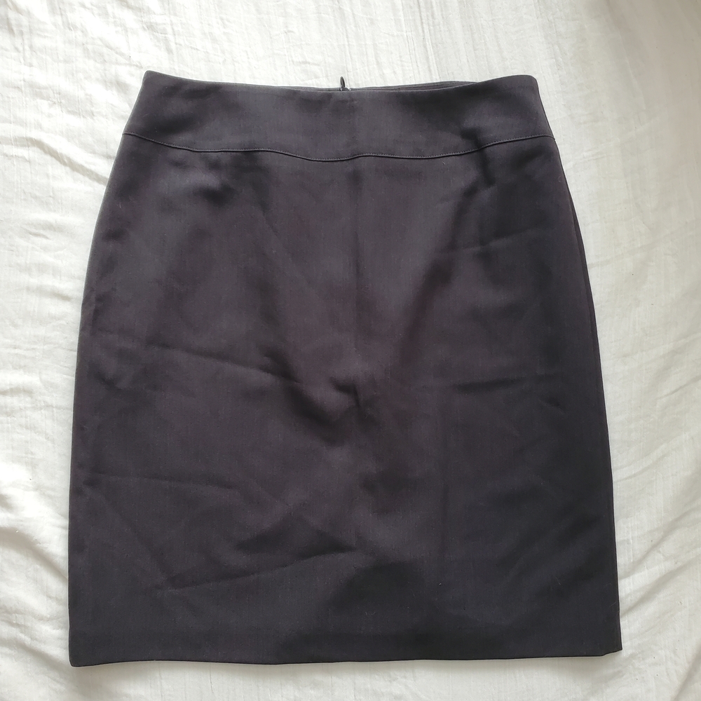 Elegant Charcoal Women's Pencil Skirt Ingenuity Size 8P